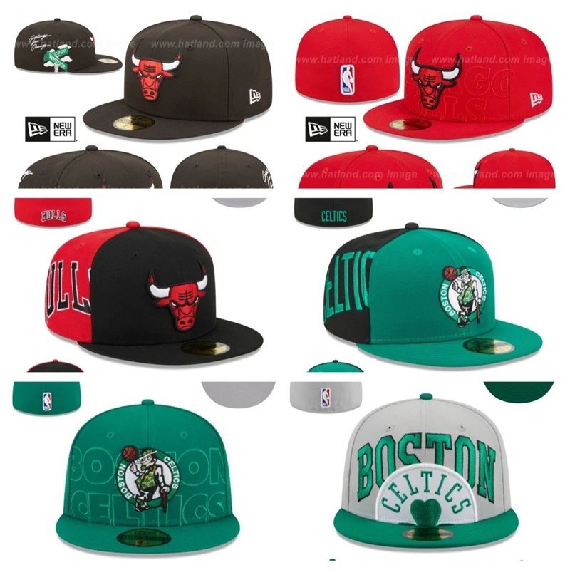 New Era NBA Embroidered Team Logo Baseball Cap Collection