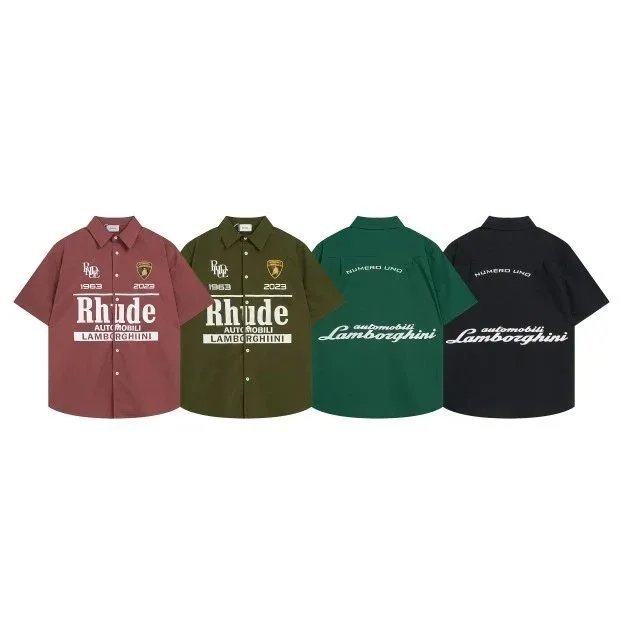 Rhude x Lamborghini Graphic Short-Sleeve Shirt