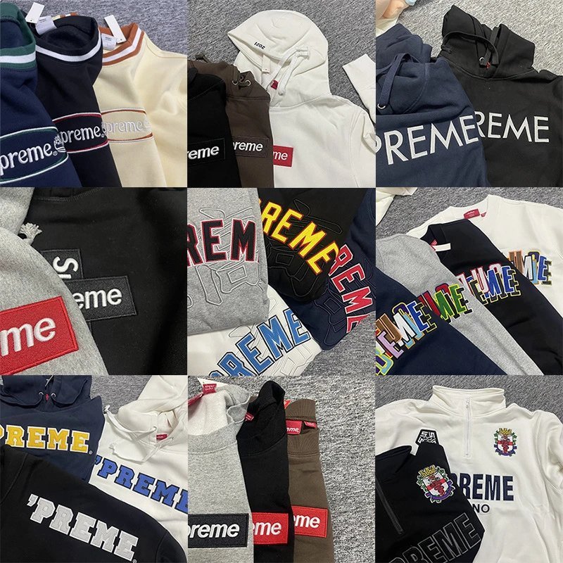 Supreme Logo Hoodie Collection