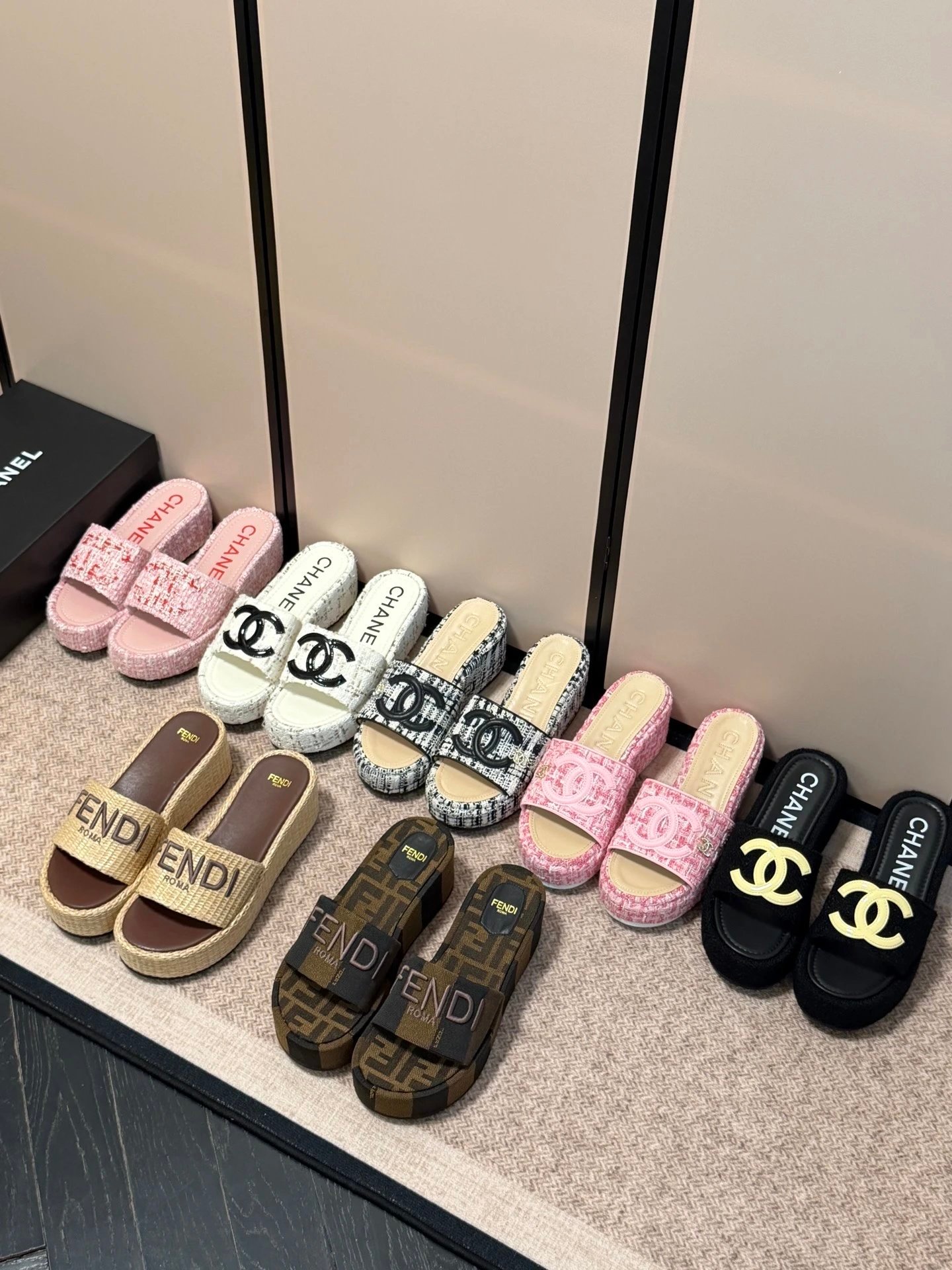 Chanel Slide Sandals