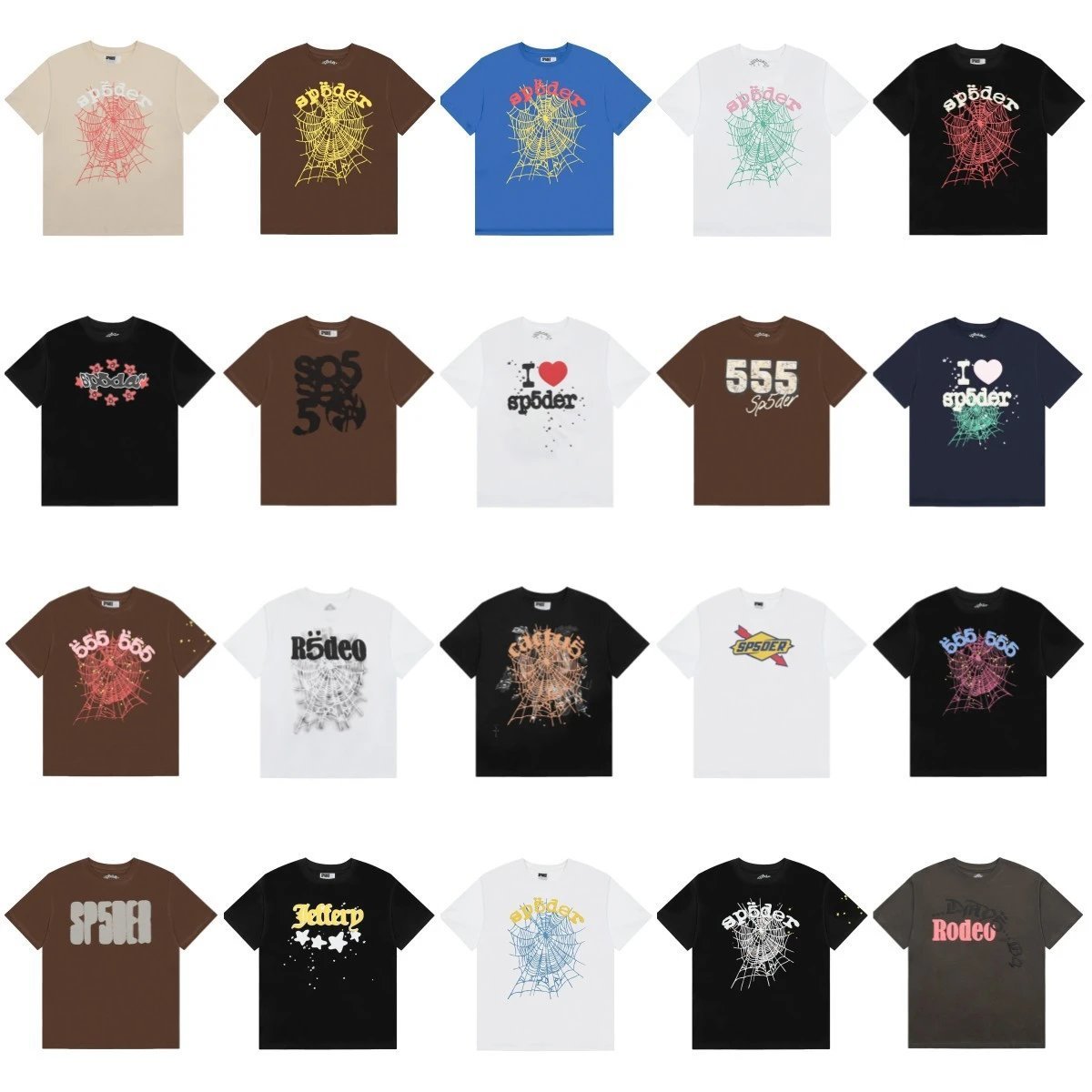 Sp5der Graphic T-Shirt Collection