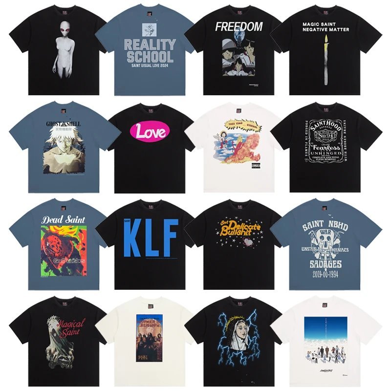 Saint Michael Vintage Graphic T-Shirt Collection