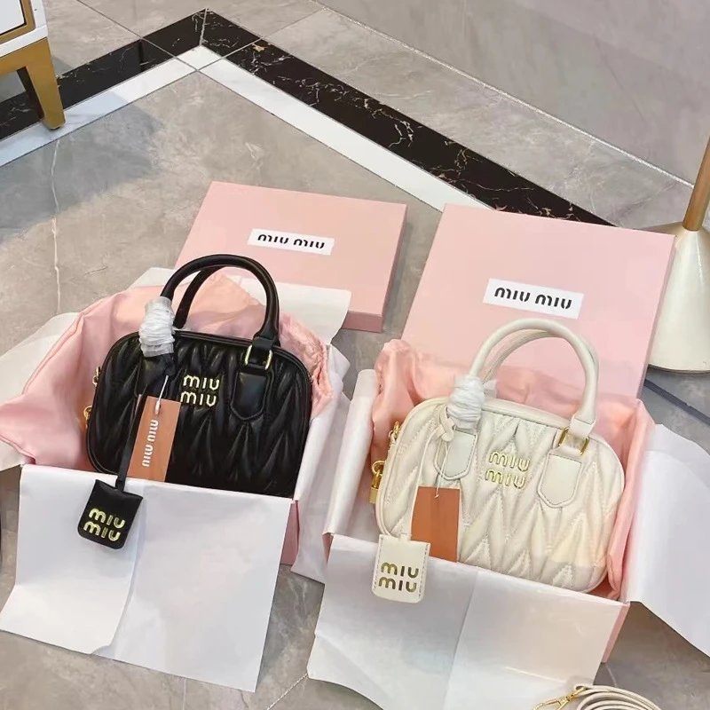 Miu Miu Matelassé Mini Handbag