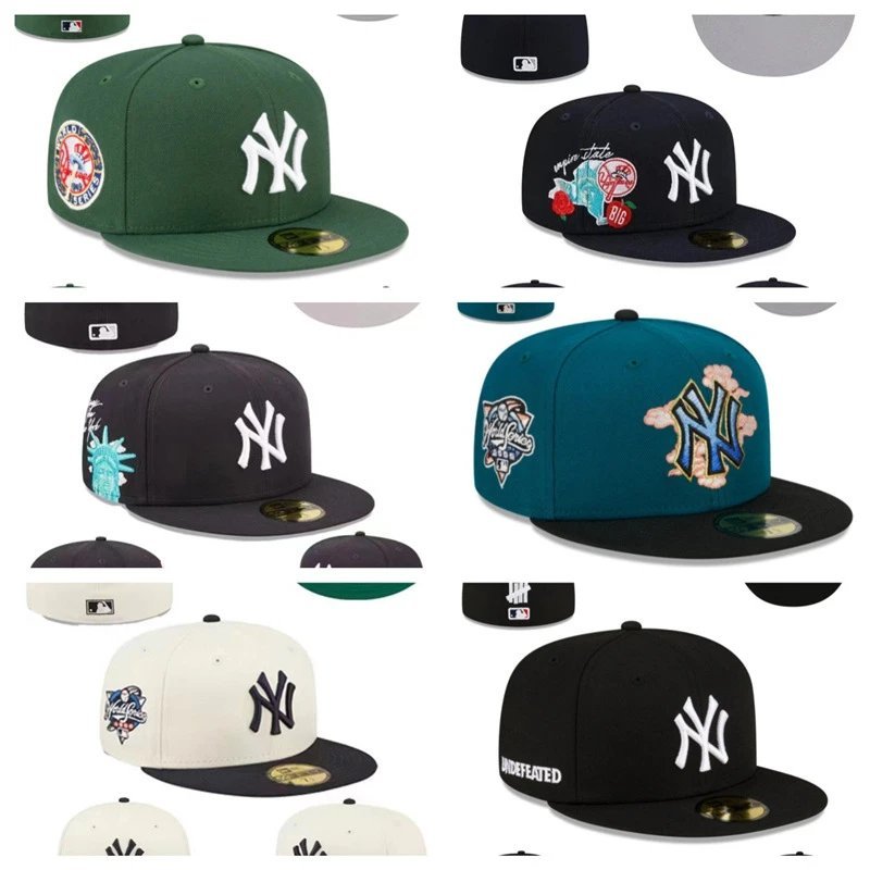 New Era Embroidered Team Logo Baseball Cap Collection